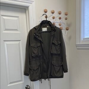 Wilfred Dark Green Utility Jacket
